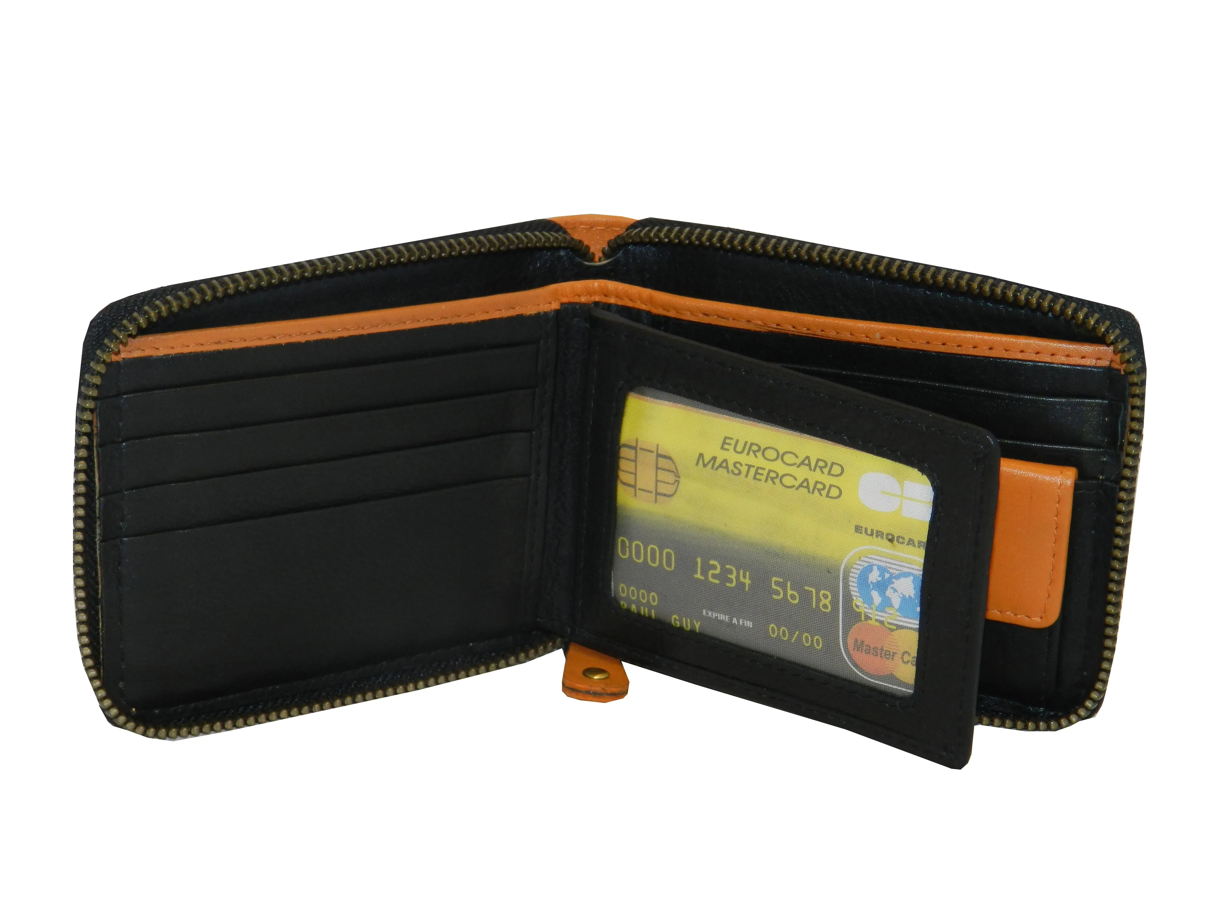 ZipVault 16 Card Full Zip Wallet #4094CNZ