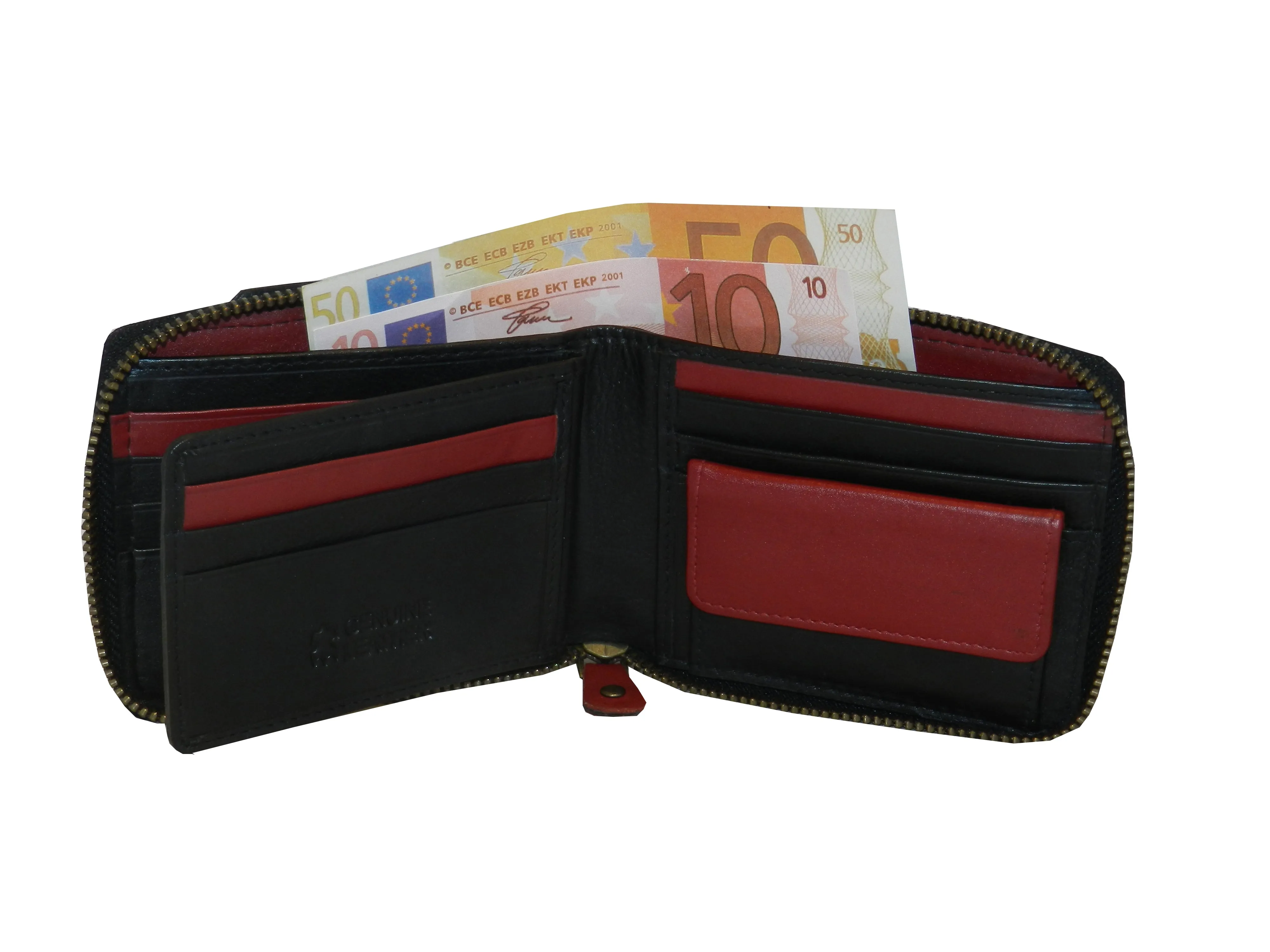 ZipVault 16 Card Full Zip Wallet #4094CNZ