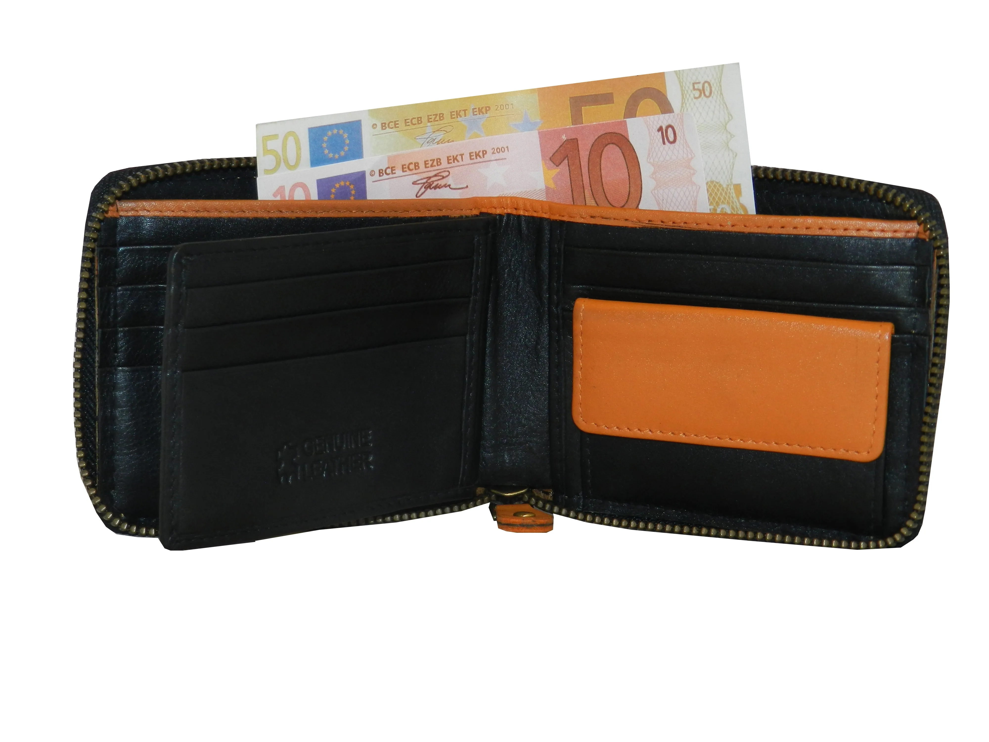 ZipVault 16 Card Full Zip Wallet #4094CNZ